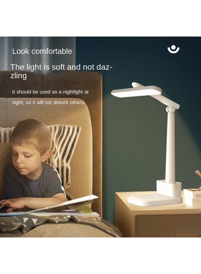 Bluejw Led Folding Table Lamp Eye Protection Reading Lamp For Students Learning Bedroom Bedside Lamp Dormitory Charging Small Table Lamp - Image 4