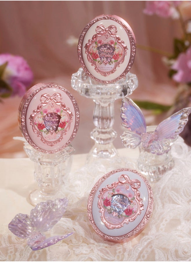 Flower Knows - Midsummer Fairytales Velvet Embossed Blush Long-Lasting Lightweight & Buildable Powder Blush-03 Ballet Fairy - Image 1