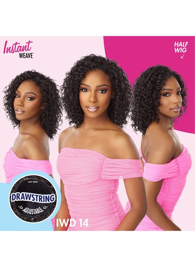 Sensationnel - Instant Weave Half Wig Synthetic Half Wig Or Updo Cap With Adjustable Drawstring For Seamless Hair Blending Instant Weave Iwd 14 (1) - Image 1
