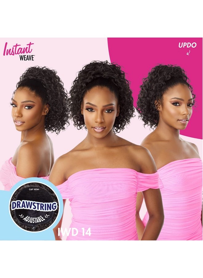 Sensationnel - Instant Weave Half Wig Synthetic Half Wig Or Updo Cap With Adjustable Drawstring For Seamless Hair Blending Instant Weave Iwd 14 (1) - Image 1
