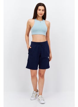 Reebok Women Sportswear Fit Drawstring Training Short, Navy  - Image 4