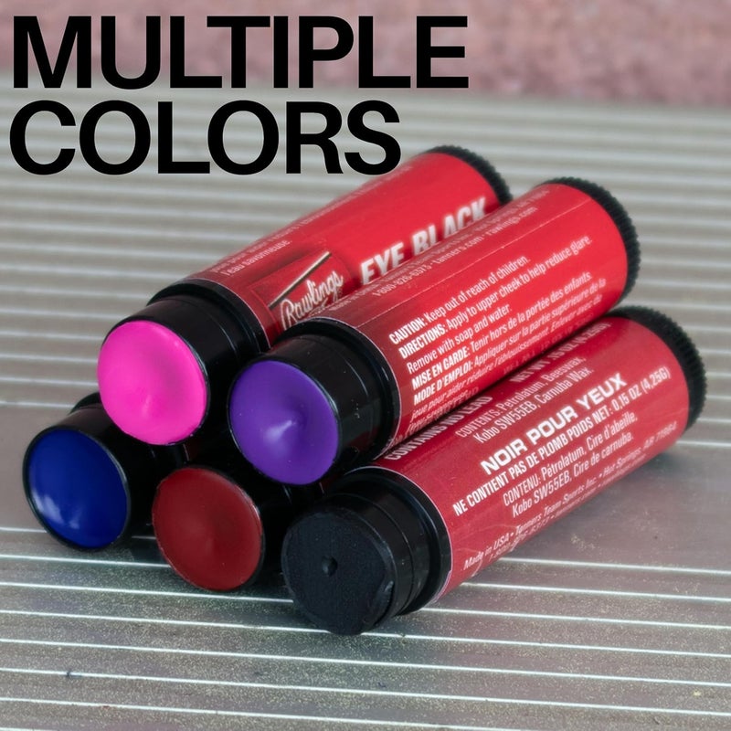Rawlings | EYE BLACK STICK | Retractable Tube / Glare Reduction | Adult & Youth Baseball / Softball | Multiple Colors - Image 5