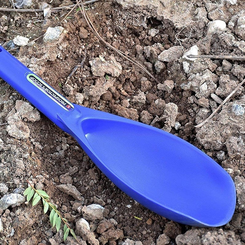 SE Blue Prospector's Scoop - 12.5" Heavy-Duty Plastic Tool for Metal Detecting, Gold Panning, Treasure Hunting, and Gardening - Image 4