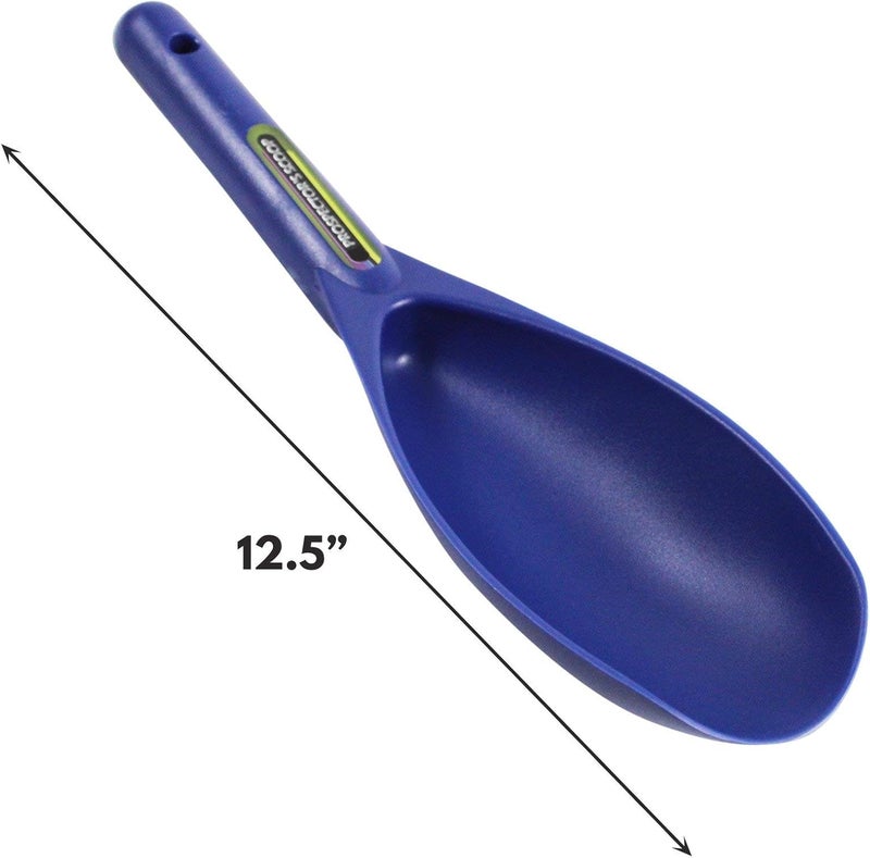 SE Blue Prospector's Scoop - 12.5" Heavy-Duty Plastic Tool for Metal Detecting, Gold Panning, Treasure Hunting, and Gardening - Image 5