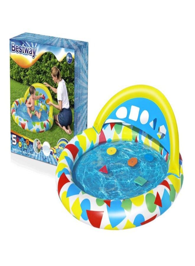 Bestway Splash & Learn Kiddie Pool 120x117x46Cm 26-52378 - Image 1
