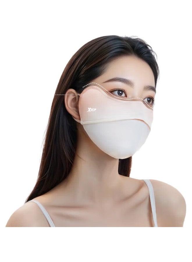 XTEP Sun Protection Mask With Eye Protection Anti-Uv Thin Breathable For Summer Driving Riding Outdoor Sunscreen Sunshade Mask - Image 3