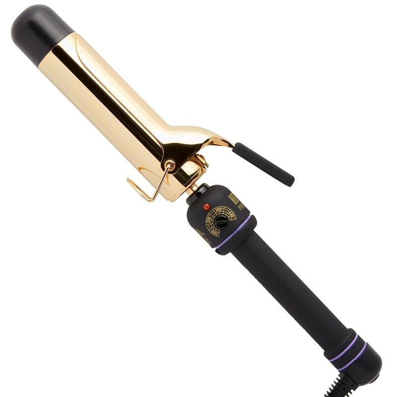 HOT TOOLS 2018 MODEL Pro Artist 24K Gold Curling Iron Long Lasting Defined Curls 1 12 in