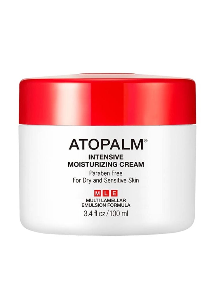 Atopalm - ATOPALM Intensive Moisturizing Cream for Dry & Sensitive Skin, Face Moisturizer, Replenishes Hydration, Paraben-Free, K-Beauty, skin barrier ceramide cream, 3.4 Fl Oz, 100ml (3.4 Fl Oz) - Image 1