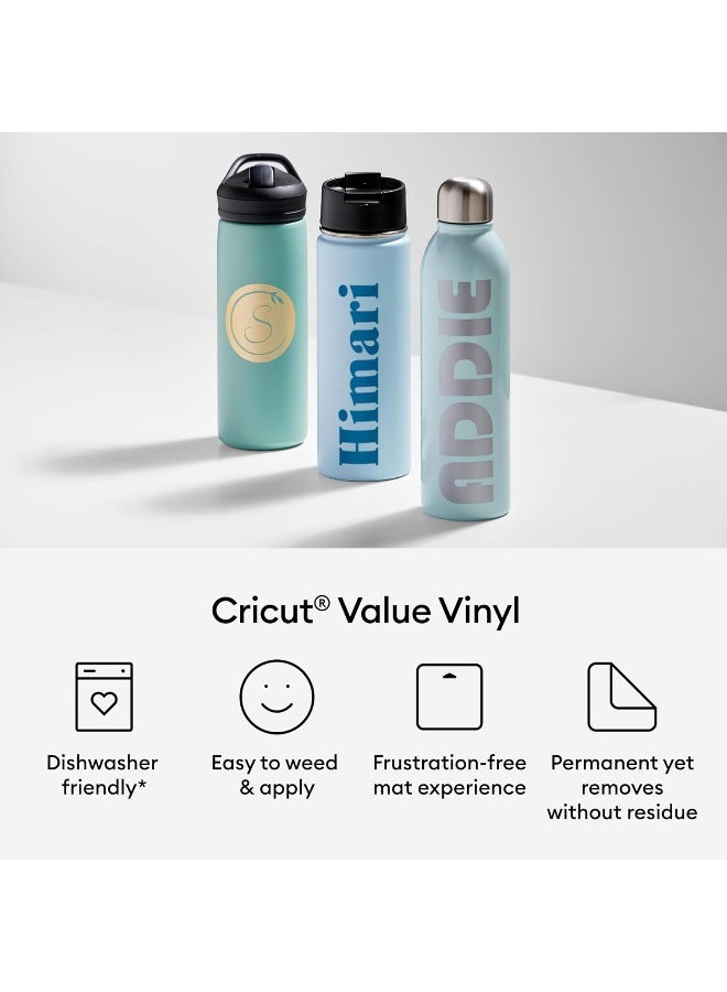 Cricut Value Permanent Vinyl, White (12in x 35ft) - Image 2