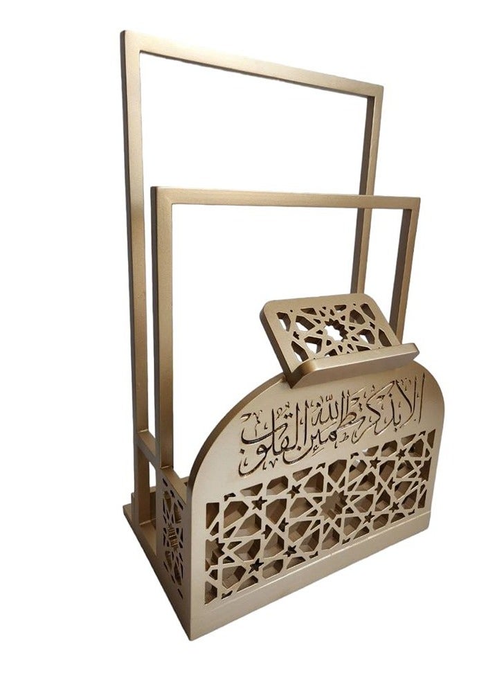 فرنتشر فاكتوري حامل سجادة صلاة ومصحف و مبخر  - MDF  - Image 1