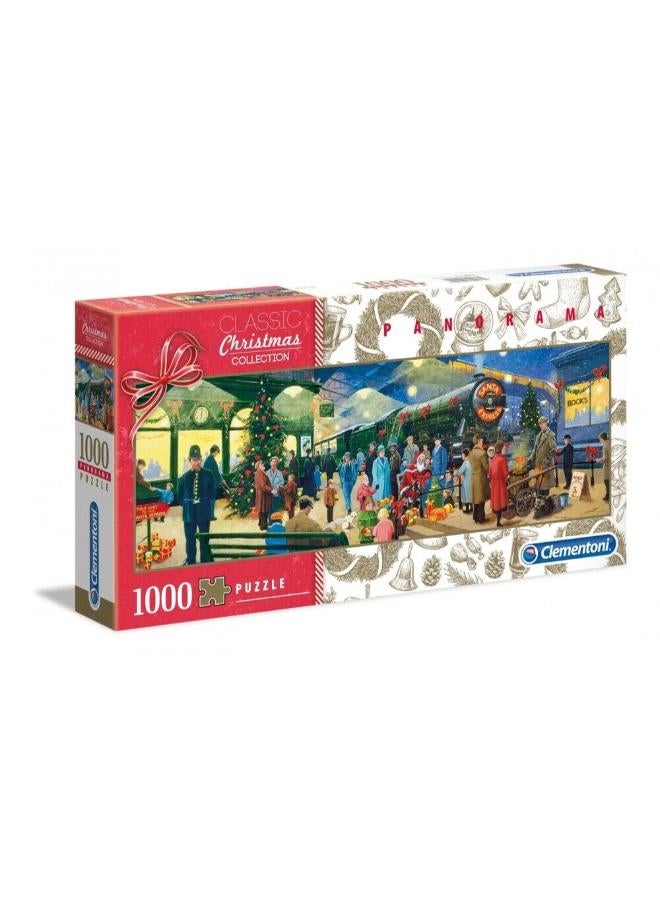 كلمينتوني ألغاز بانوراما من 1000 قطعة - عيد الميلاد سانتا - Image 1