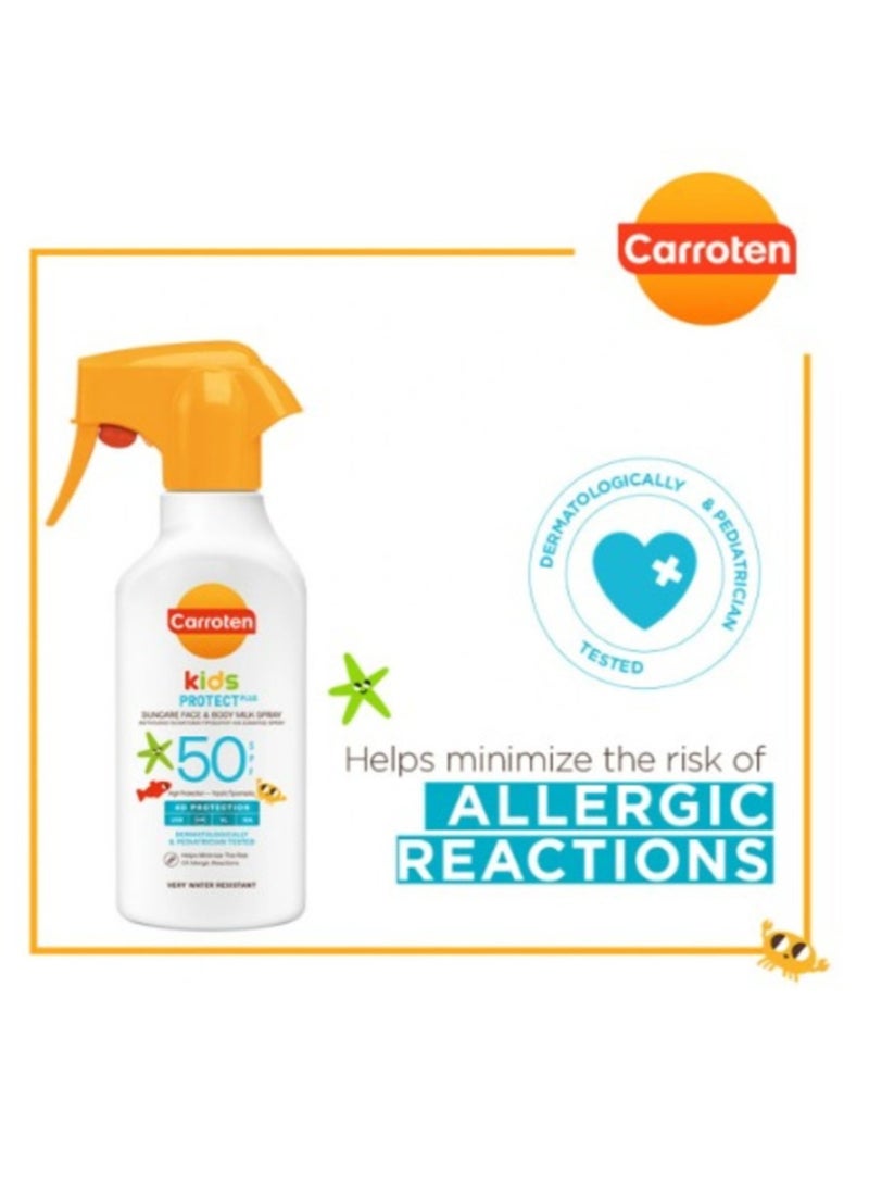 Carroten Kids Milk Spray Protect SPF50 270m - Image 3