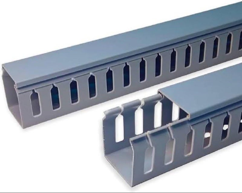 AR TAPES & PLASTICS PVC AR Duct Cable Tray Managers/Wiring Channels/Cable Tray PVC FRLS Type 50 cm (Size -45 X 45) - Image 1