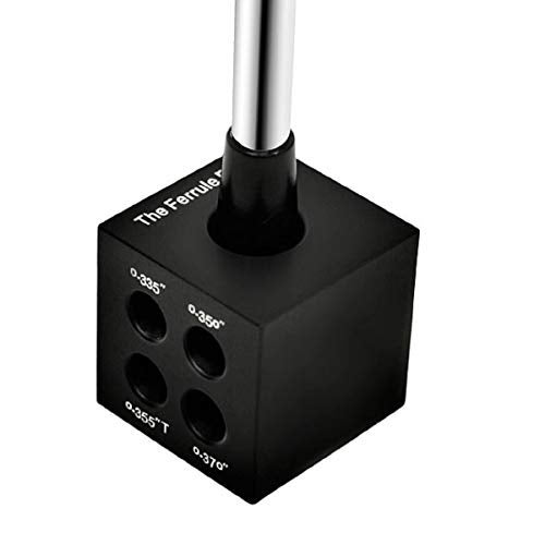 Hireko The Ferrule Block (Ferrule Installation Tool and Shaft Tip and Butt Measurement Gauge) Black - Image 2