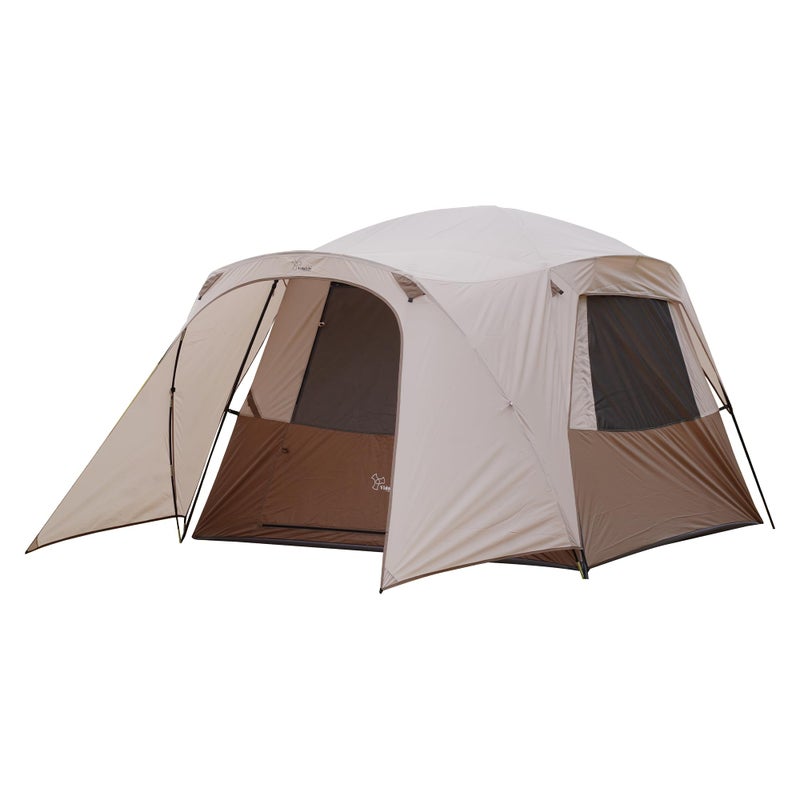 Vidalido 3-4 Person Tent with 1 Mesh Door and 2 Large Mesh Window, Double Layer Waterproof Portable Family Cabin Tent, 4 Person Tents for Outdoor Camping Hiking - Image 1