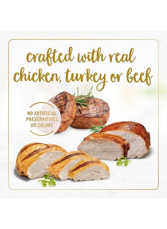 Fancy Feast - Poultry and Beef Feast Classic Pate Collection Grain Free Wet Cat Food Variety Pack - (Pack of 30) 3 oz. Cans - Image 1