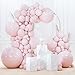 PartyWoo Pale Pink Balloons 127pcs Different Sizes of 36 18 12 10 5 Inch Light Pastel Baby Pink Balloon Arch Kit for Birthday Engagement Bachelorette Baby Shower Easter Party Decorations PinkQ01 - Image 3