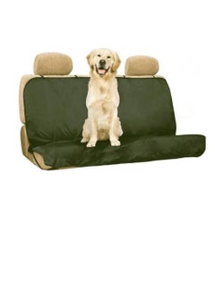 Plan A Petzoom Loungee Car Back Seat Cover, Designed to Protect Seats from Pets, Waterproof, Scratch Resistant, Non-Slip, Fits Cars, Trucks, SUVs – Standard (Oil)  - Image 3