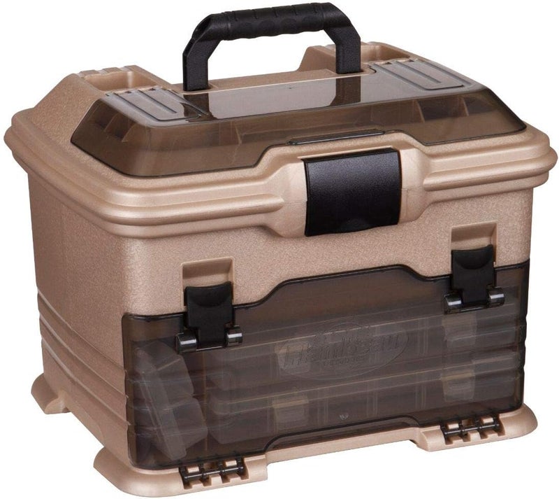 Flambeau Outdoors T4 Smoke Multiloader, Portable Fishing & Tackle Storage Box, Gold/Black - Image 1