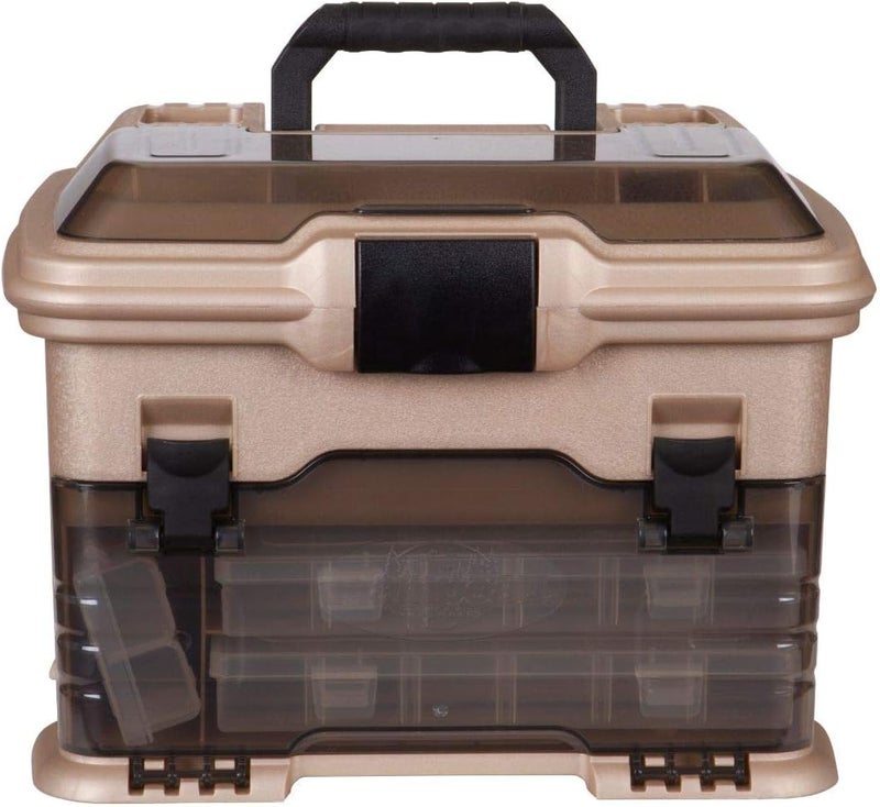 Flambeau Outdoors T4 Smoke Multiloader, Portable Fishing & Tackle Storage Box, Gold/Black - Image 2