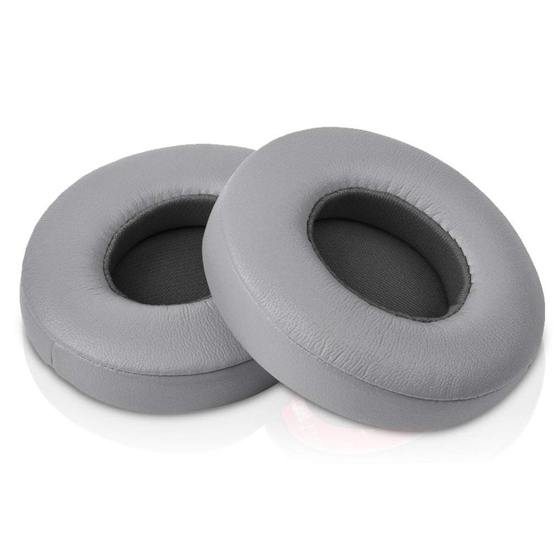 Link Dream Replacement Ear Pads for Beats Solo 2 & 3 - Memory Foam Earpads Cushion Cover for Wireless Headphones (Grey) - Image 1