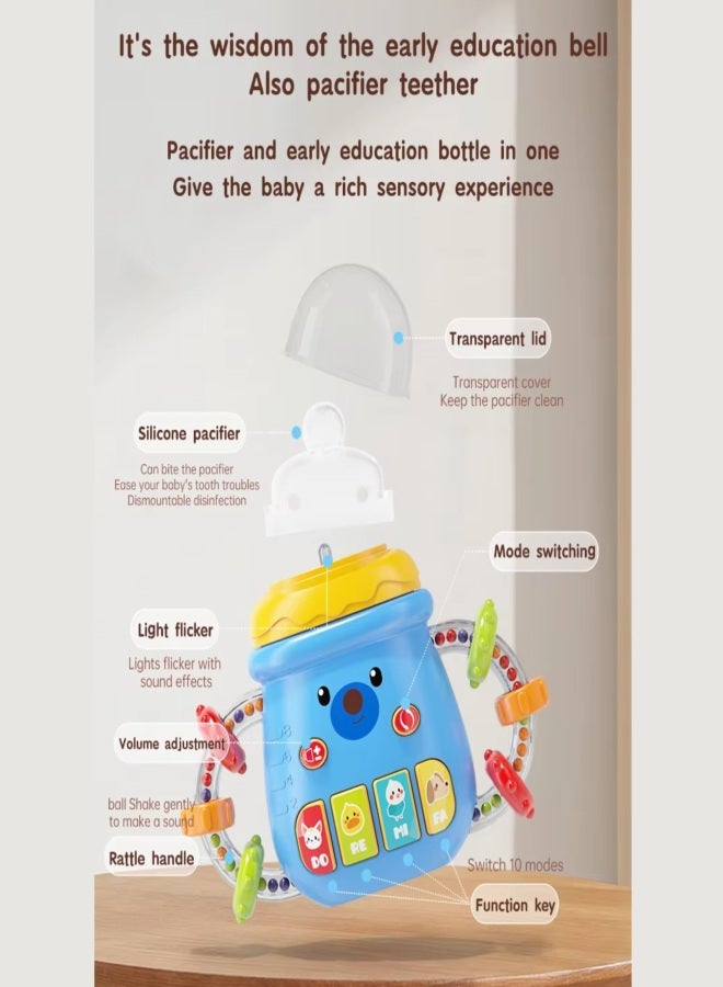 Infant music light bottle rattle toy - Image 2