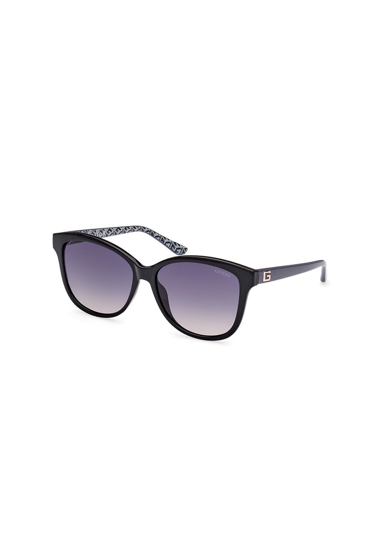 GUESS Women's UV Protection Round Sunglasses - GU792001B58 - Lens Size: 58 Mm  - Image 1