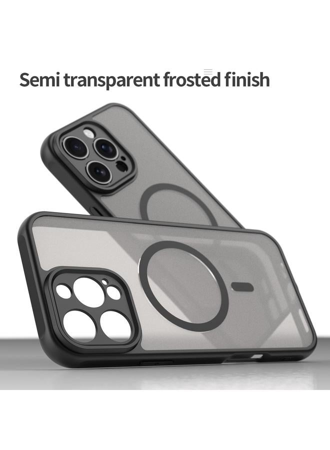 اس-توب جراب لهاتف iPhone 13 Fan Dun Series TPU Hybrid PC Frosted Magsafe - Image 5