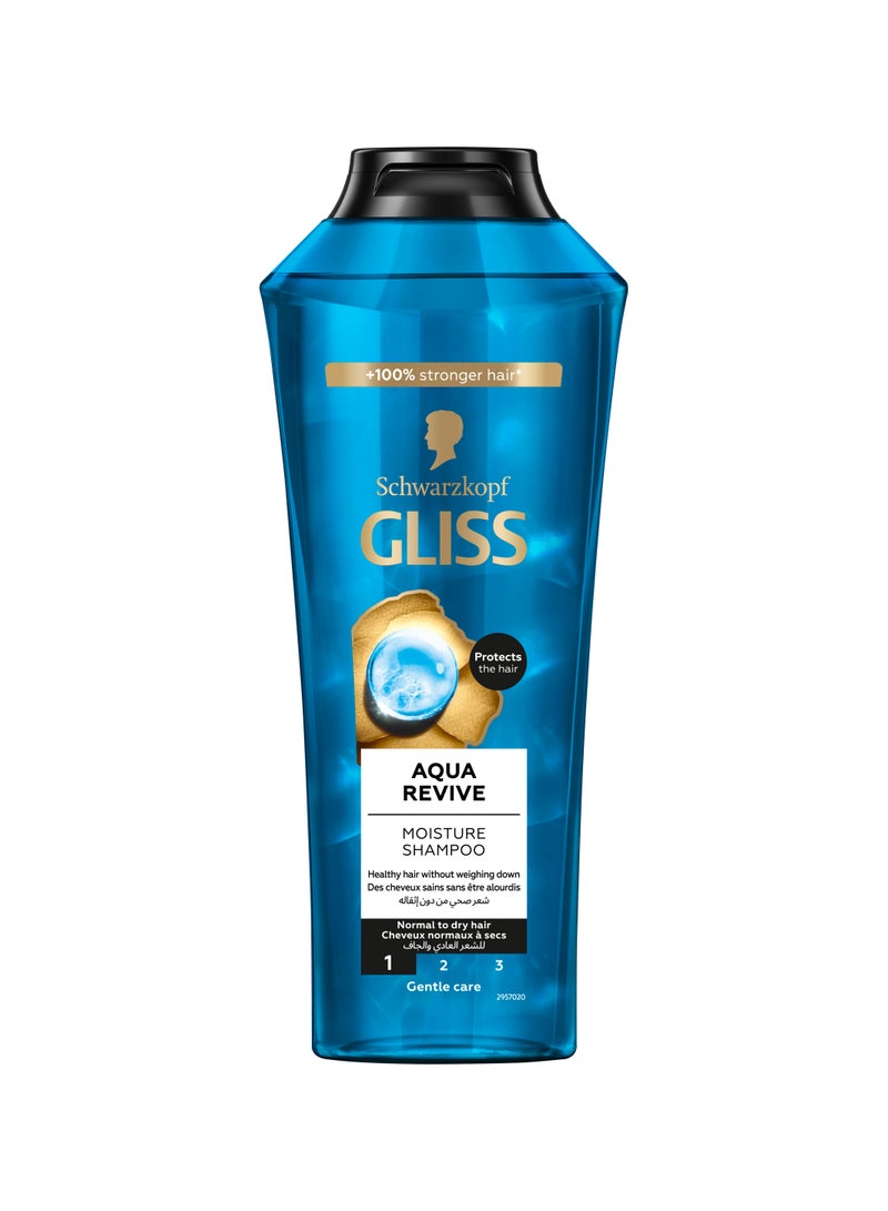Gliss Aqua Revive - Moisture Shampoo 400ml - Image 1