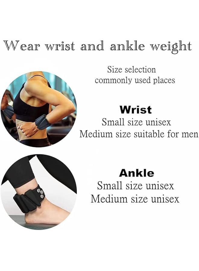 X spring Wrist Weights Premium Weighted Bracelets Set of 2 Comfortable Wearable Weights for Fitness Training Suitable for Dance Walking and Home Workouts - Image 3