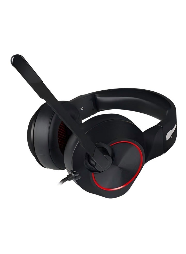 Wired Over-Ear Gaming Stereo Headphones With Mic, Gaming Headset,Over-Head Stereo Headband Noise Isolating Over Ear Headphone,Game Headset with Microphone Volume Control,Compatible with Laptop,PS4 - Image 3