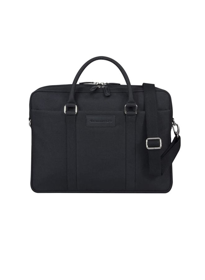 DBRAMANTE1928 dbramante1928 Ginza 16" Duo Pocket Laptop Bag Recycled Black Pure  - Image 1