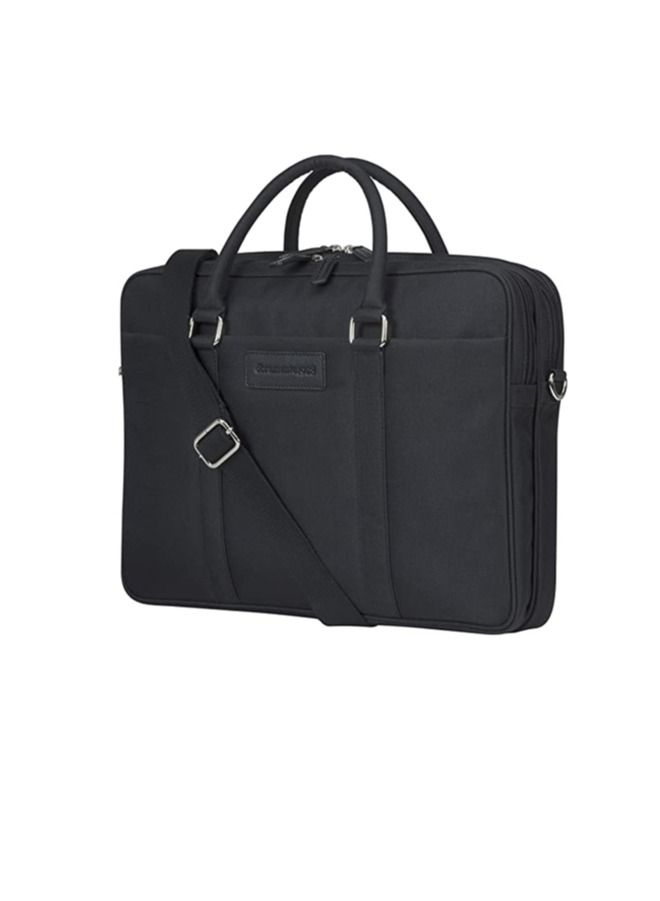 DBRAMANTE1928 dbramante1928 Ginza 16" Duo Pocket Laptop Bag Recycled Black Pure  - Image 5