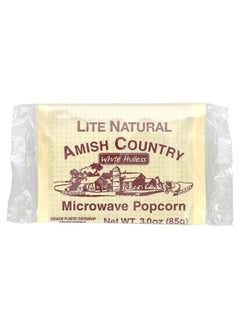 Amish Country Popcorn Amish Country Popcorn, Microwave Popcorn, Lite Natural, 3 Bags, 3 oz (85 g) Each  - Image 3