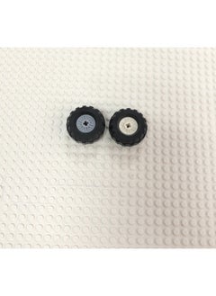 Small Particle Domestic Building Blocks Compatible With Lego 56891 55981 Off-road MOC37x18mm Tire Wheels-Color:55982 (hub)