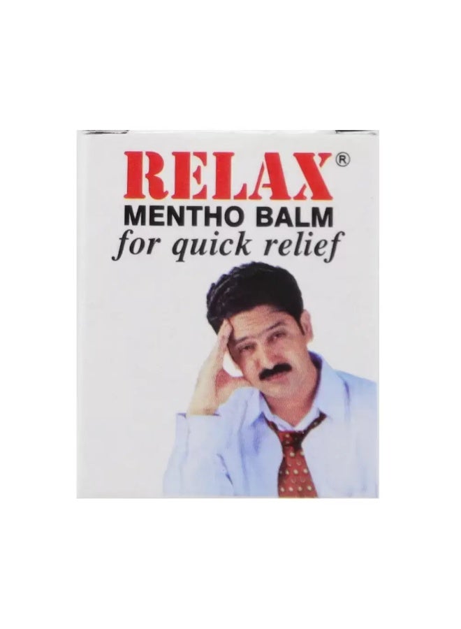 Relax Mentho Balm For Quick Relief From Headaches and Pains- 9gms - Image 1