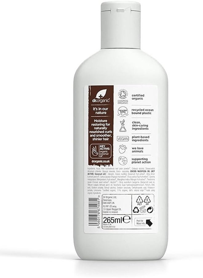 dr.organic Dr. Organic Coconut Oil Conditioner, Nourish And Define  - Image 2