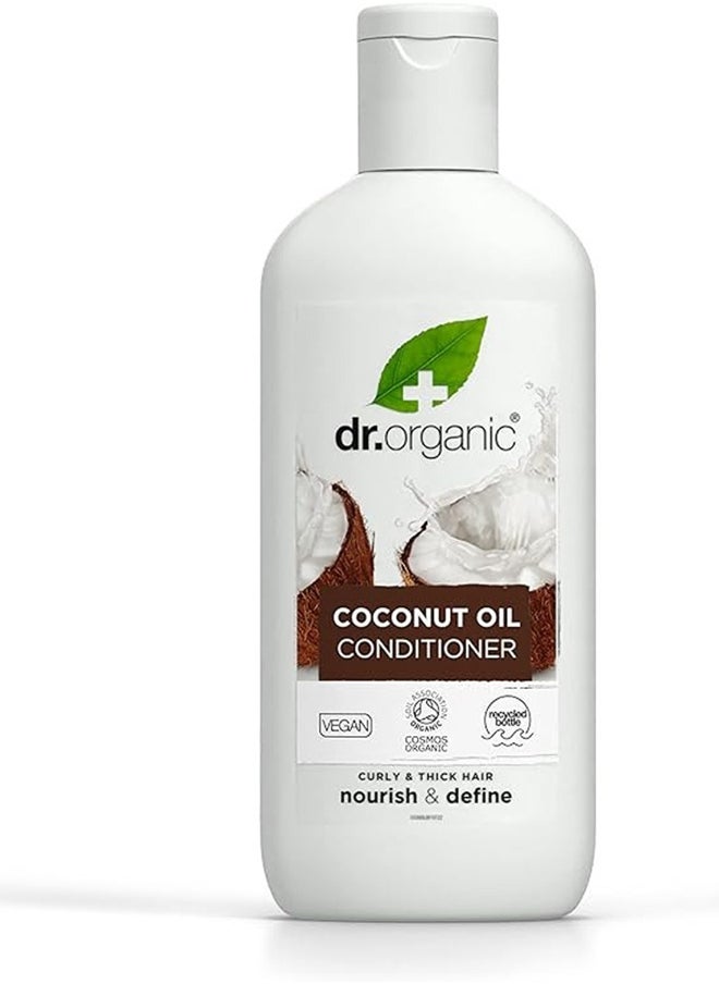 dr.organic Dr. Organic Coconut Oil Conditioner, Nourish And Define  - Image 1