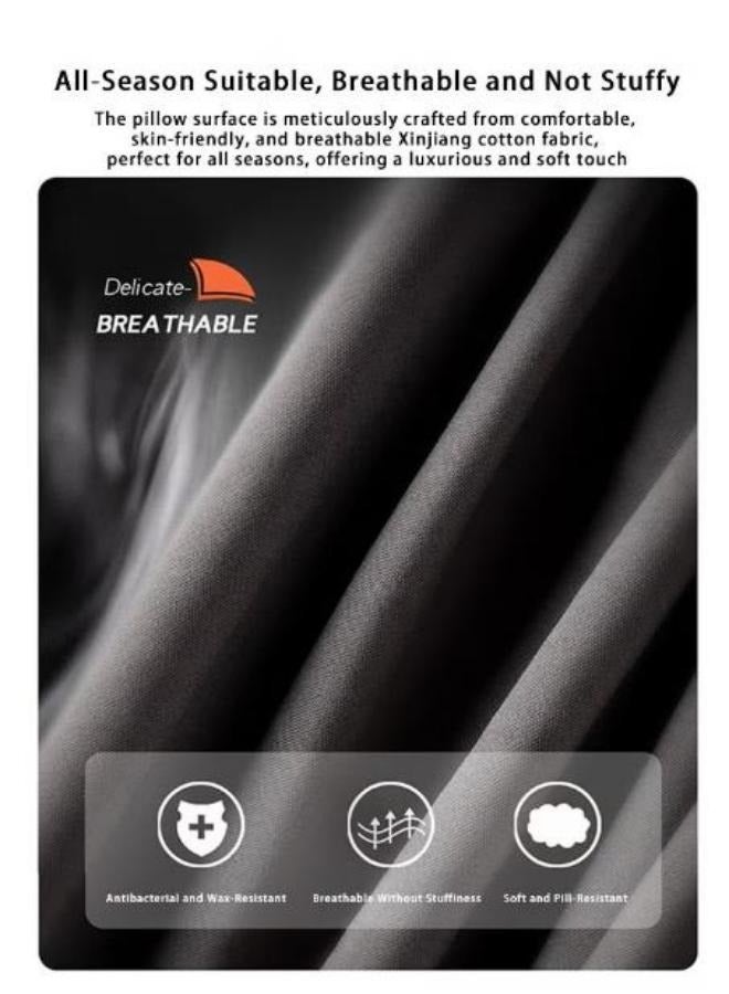 Car Seat Neck Pillow Ergonomics Durable Neck Pillow Car Neck Support Relieve Neck Pain Adjustable Comfortable Good Breathability Anti Static Technology Fabric Driving Headrest Pillow Car Seat Neck Pillows, for Long Sitting Sciatica Pain Relief Improve Posture Black - Image 5