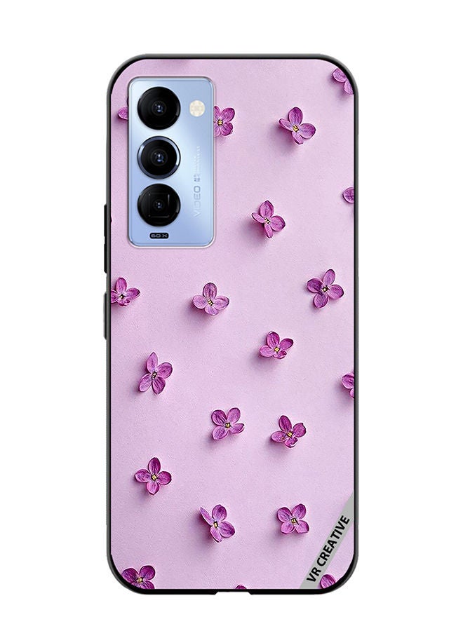VR CREATIVE Protective Case Cover For Tecno Camon 18/18 P Butterfly Design Multicolour - Image 1