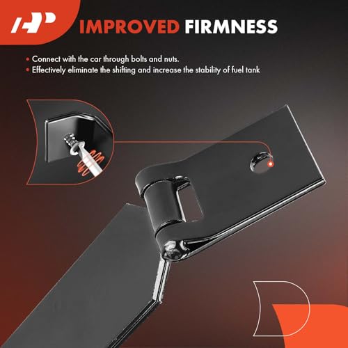 A-Premium أشرطة خزان الوقود A-Premium مع 2 قطع متوافقة مع فورد [فئة F سوبر ديوتي] F-250 سوبر ديوتي 1999-2010 و F-350 سوبر ديوتي 1999-2007 و F-450 سوبر ديوتي 2002 - Image 4