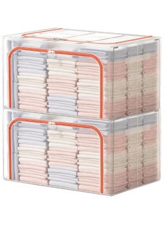 Foldable Storage Box with Lid Multi-use Clothes,Car Trunk,Home Office,Outdoor Fishing Container,Multi-Function Portable Camping Storage Box 100L