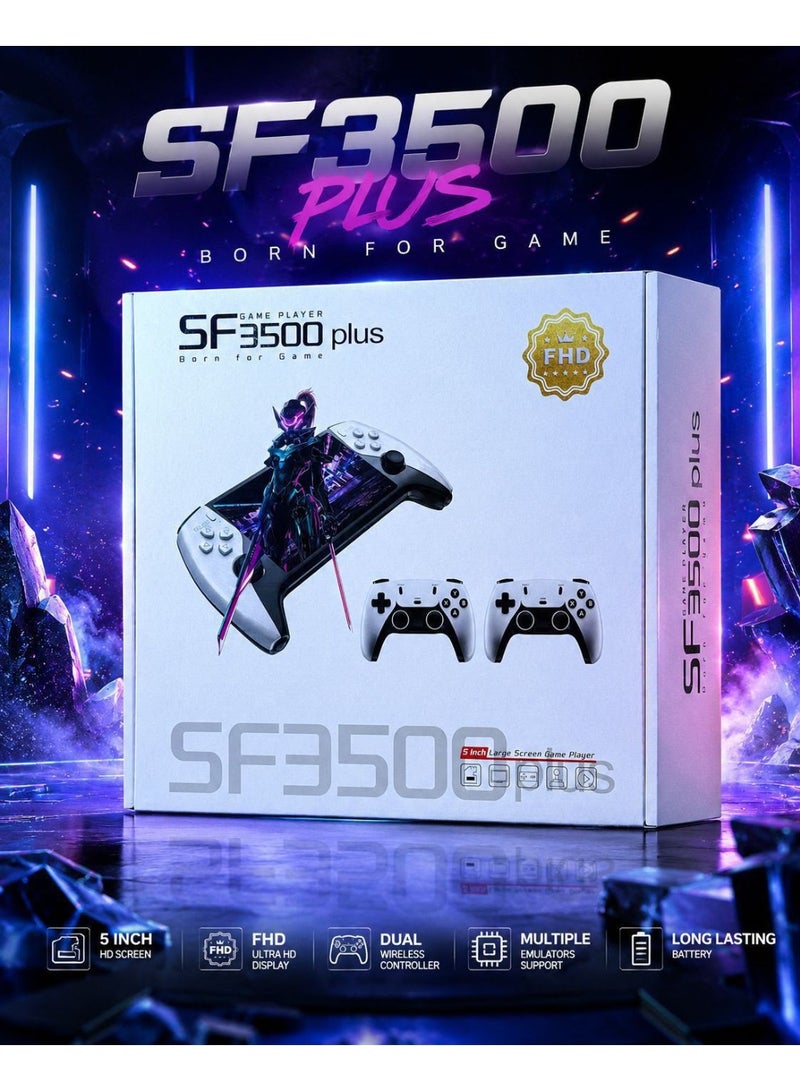 جهاز ألعاب محمول SF3500 Plus بشاشة كبيرة 5 بوصة - Image 2