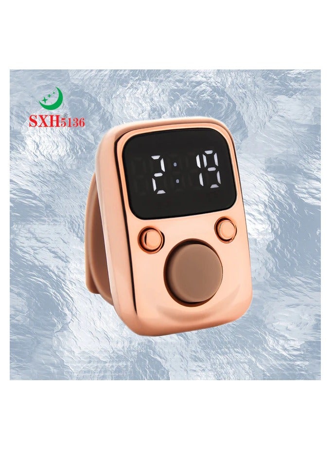 Digital Tasbeeh Zikr Counter Ring With LCD Display Screen - Image 2