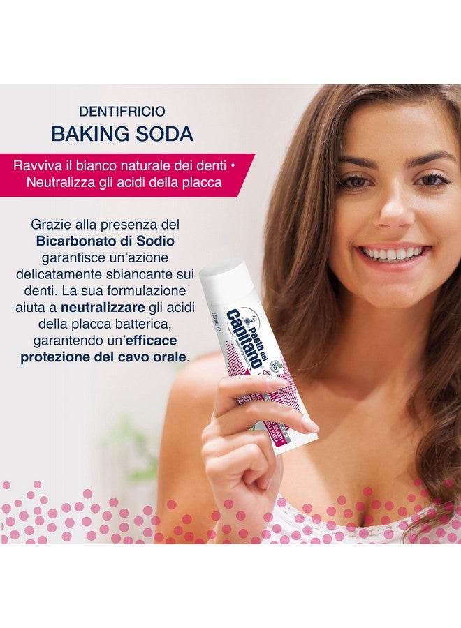 Pasta Del Capitano Baking Soda Toothpaste 75 ml (2.54 Fl oz) - Image 2