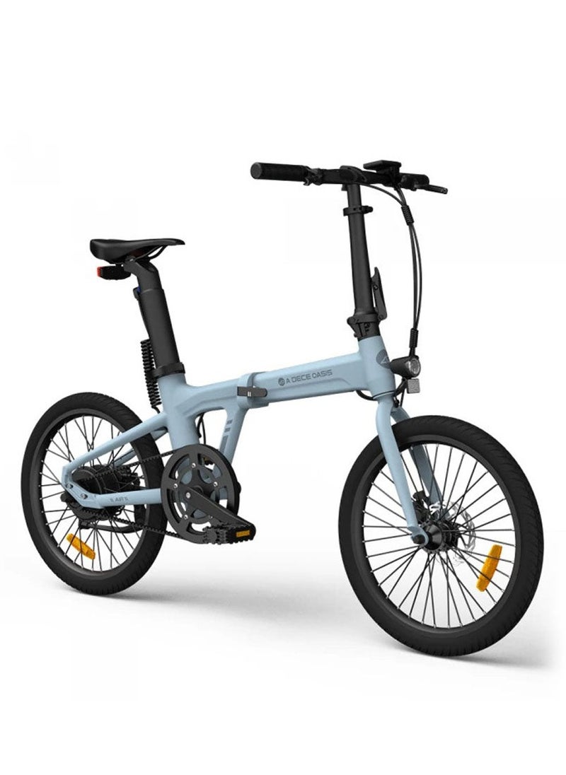 Crony ADO A20 Endurance MAX 100KM Electric Bicycle, 350W Motor, 36V/10.4AH Battery, Foldable E-Bike for Adults, Pedal Assist, Long Range, City & All-Terrain E-Bike, E-Bike with LCD Display, Lightweight, 3-Level Pedal Assist, App Connectivity, Disc Brakes, Ideal for Commuting and Travel  - Image 4
