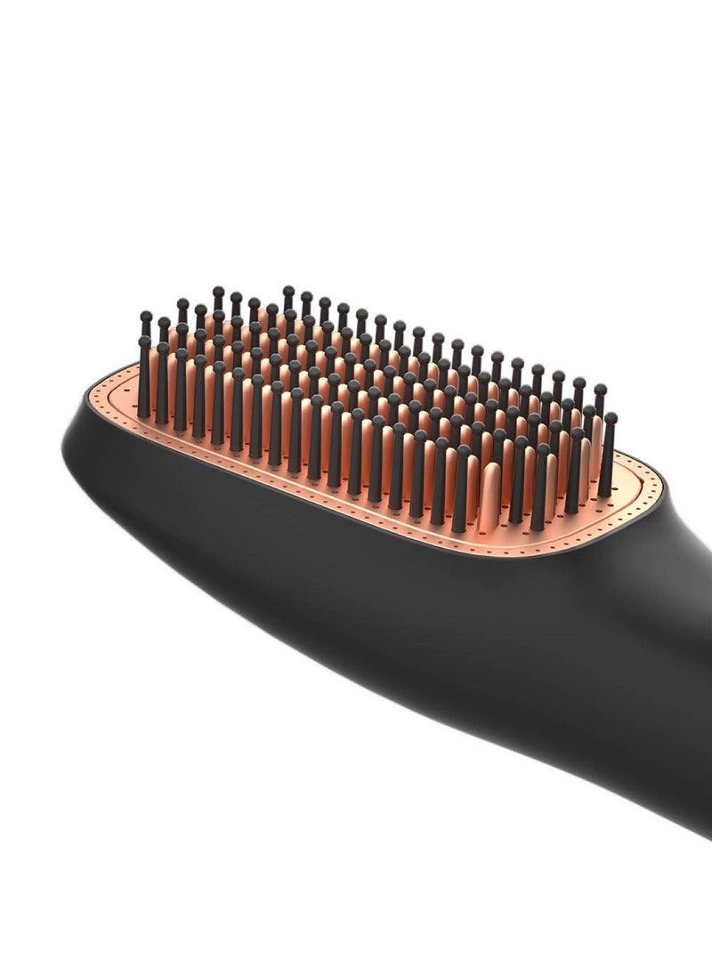 ABJ - Hair Dryer And Styler Hair Straightener Brush 2 in 1 - Hot Air Stylers - Fast Heating - 3 Temp Settings - Image 1