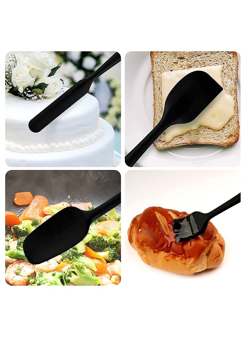 Pamidhar Pamidhar Silicone Spatula Sets of 6 Pieces Made of FoodGrade Silicone onePiece Design Seamless HeatResistant Spatula Perfect for Spatula Cooking Baking and Mixing Multicolor Pack of 1  - Image 5