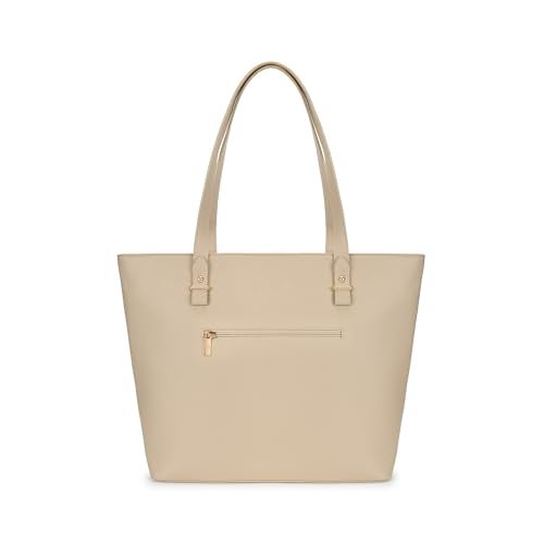 Fastrack PowerCarry Tote for Women| Semi-PU Faux Leather Tote with Zip Closure & Comfy Strap | Spacious 15.12L Handbag for Office, College, or Casual Outfits - Image 5