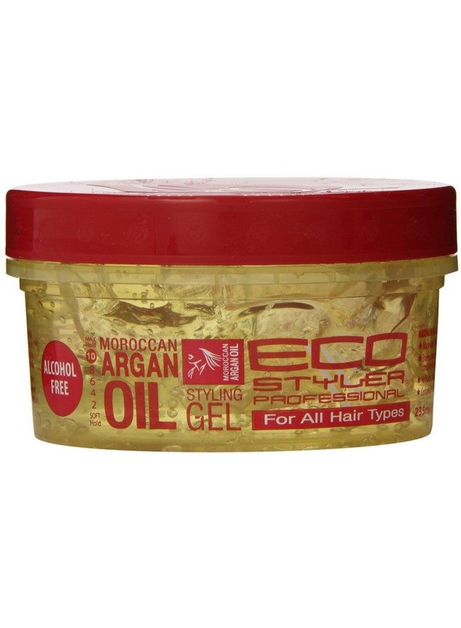 ecoco Ecostyler Gel Moroccan Argan Oil 8 Oz (Pack Of 3) - Image 1